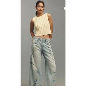 Pilcro sz 27 NWT High rise Crop Carpenter pants